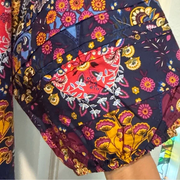 Talbots Multicolor Floral Blouse - Picture 5 of 10